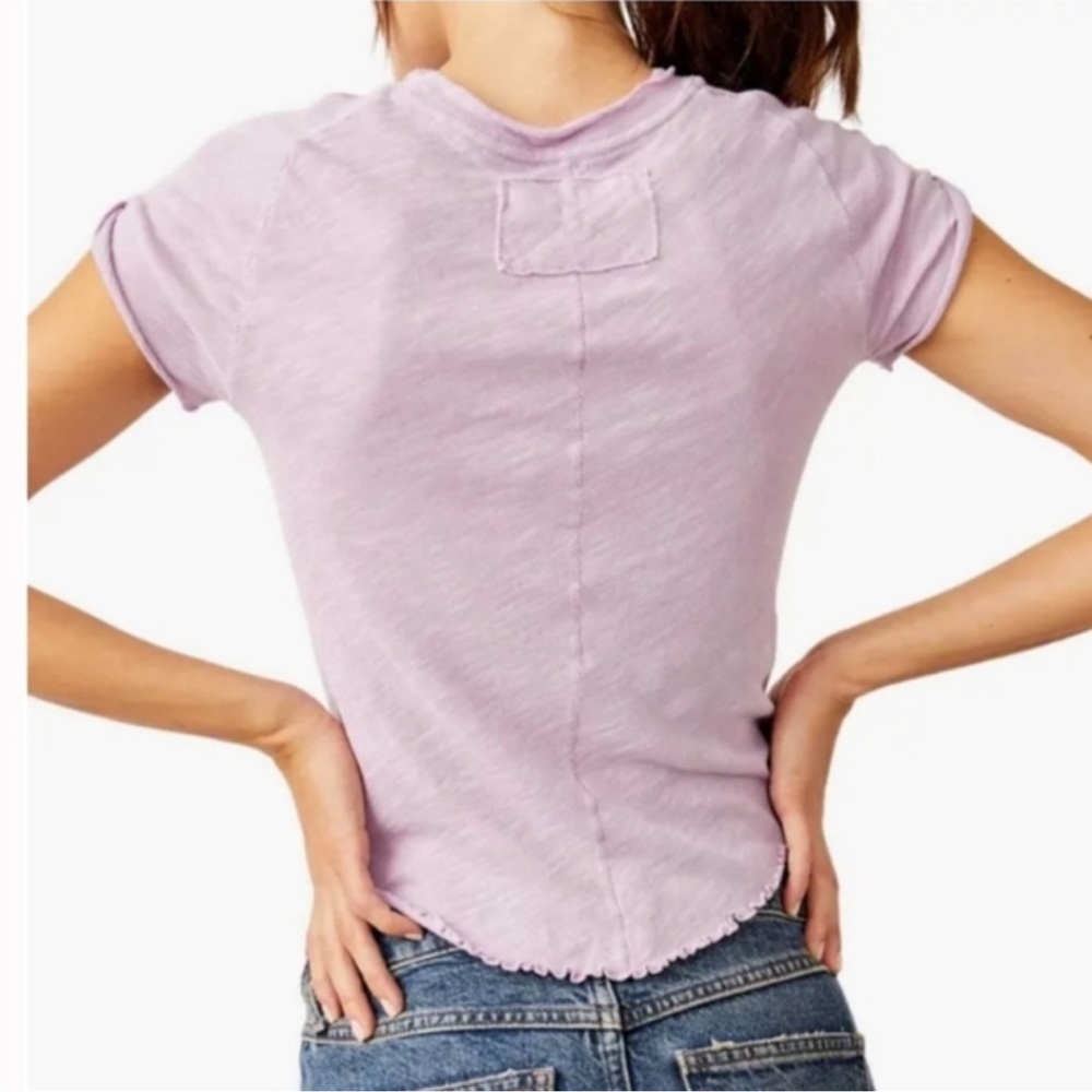 3 Piece Bundle Free People Be My Baby Tees Medium NWT - Picture 6 of 7
